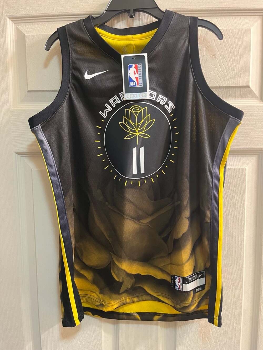 Klay Thompson Golden State Warriors Nike Jersey Men's NBA L